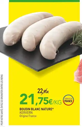 naturéO Kervern boudin blanc nature offre