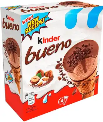 Match Kinder bueno cônes de glace offre