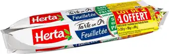 Match Herta pâte feuilletée sans huile de palme offre