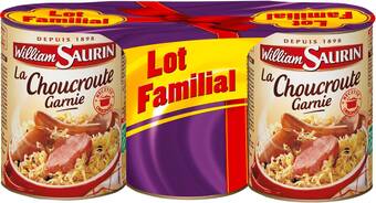 Match William saurin choucroute garnie offre