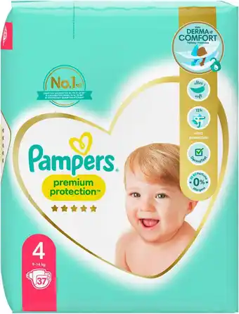 Match Pampers couches premium protection offre