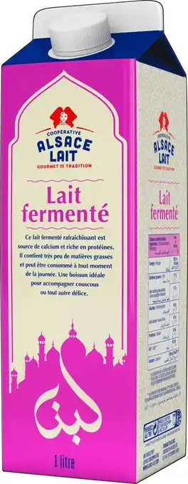 Match Alsace lait lait fermenté offre