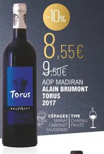 La Vignery Torus aop madiran offre