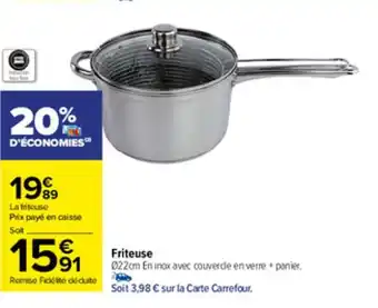 Carrefour Market Friteuse offre
