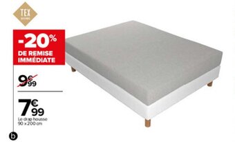 Carrefour Market Linge de lit jersey offre