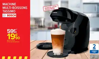 Carrefour Market Machine multi-boissons tassimo offre