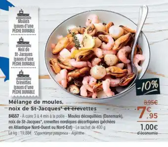 Thiriet Mélange de moules offre