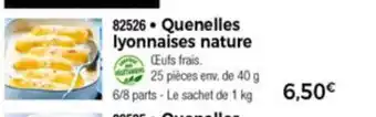 Thiriet Quenelles offre
