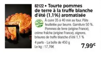 Thiriet Tourte Pommes offre