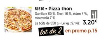 Thiriet Pizza Thon offre