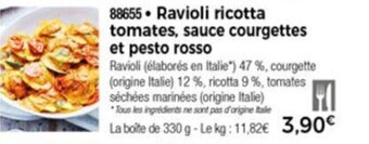 Thiriet Ravioli Ricotta offre