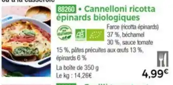 Thiriet Cannelloni Ricotta offre