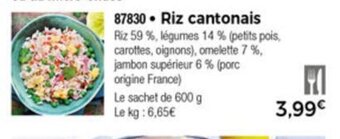 Thiriet Riz Cantonais offre