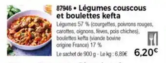 Thiriet Légumes Couscous offre