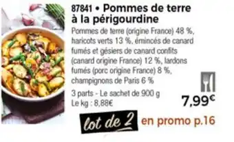 Thiriet Pommes de Terre offre