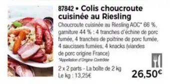 Thiriet Colis Choucroute offre
