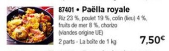 Thiriet Paëlla Royale offre