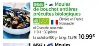 Thiriet Moules de Bouchot Entières offre