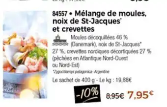 Thiriet Mélange de moules offre