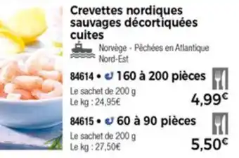 Thiriet Crevettes Nordiques offre