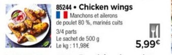 Thiriet Chicken wings offre