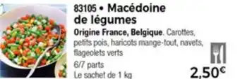 Thiriet Macédoine de légumes offre