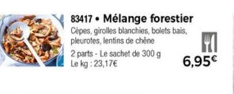 Thiriet Mélange forestier offre