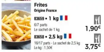 Thiriet Frites offre