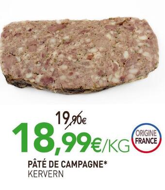 naturéO Kervern pâté de campagne offre