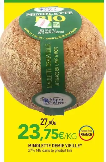 Mimolette demie vieille