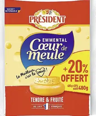 Casino Supermarchés Emmental Coeur de Meule 28% M.G. offre