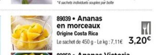 Ananas En Morceaux