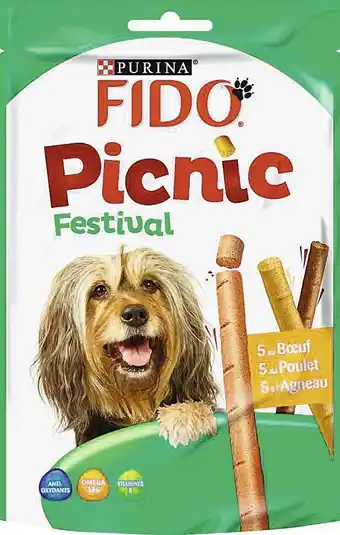 Casino Supermarchés Friandises pour chien Picnic Festival Bœuf Poulet Agneau offre