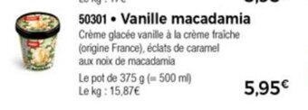 Thiriet Vanille Macadamia offre