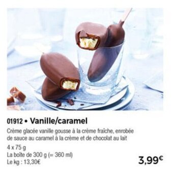 Thiriet Vanille/Caramel offre