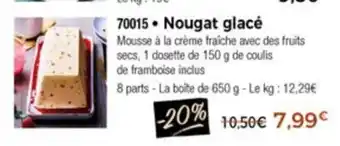 Thiriet Nougat Glacé offre