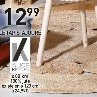 Stokomani LE TAPIS AJOURÉ offre