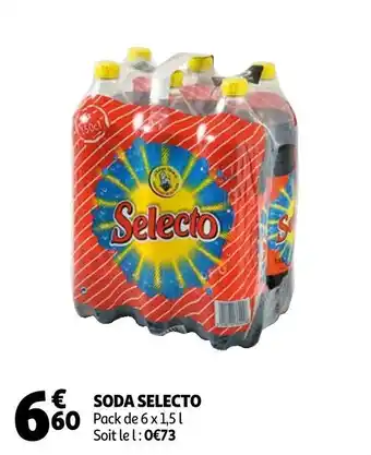 Auchan Selecto soda offre