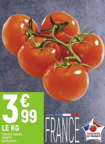 Tomate ronde grappe