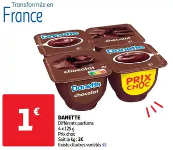 Auchan Danette danette offre