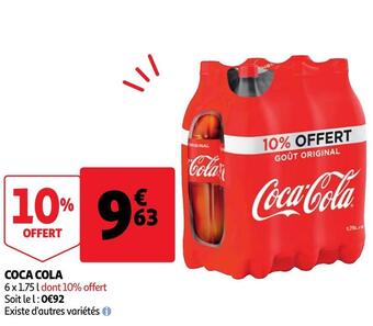 Auchan Coca cola offre