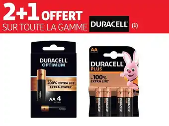 Duracell bon plan sur toute la gamme duracell