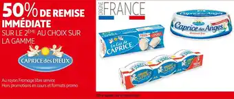 Auchan Caprice des dieux bon plan sur la gamme caprice des dieux offre