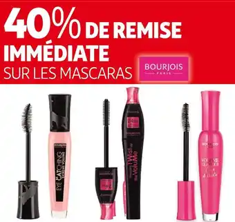 Bourjois bon plan au choix sur les mascaras bourjois