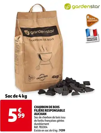 Auchan Filière responsable auchan charbon de bois offre