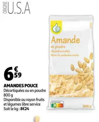 Auchan Amandes pouce offre