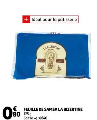 La bizertine feuille de samsa