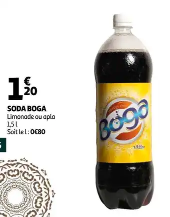 Auchan Boga soda offre