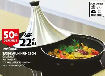 Auchan Tajine aluminium 28 cm offre