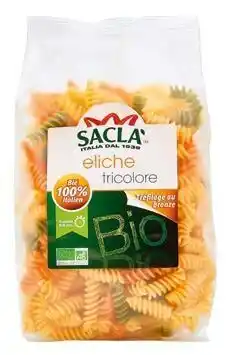 Auchan PÂTES ELICHE TRICOLORE BIO offre